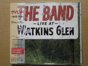 ザ・バンド 「THE BAND -LIVE AT- WATKINS GLEN」帯付き国内盤。 1973年の世界最大規模ロック・フェスティバルでのライヴ