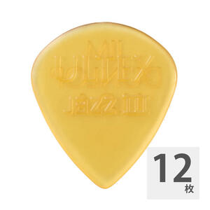 ギターピック 12枚 セット ジムダンロップ 1.38mm 427 ULTEX JAZZ III PICK JIM DUNLOP ジムダン