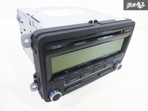 実動外し！！ フォルクスワーゲン 純正 CD プレーヤー カーオーディオ CD デッキ 1K0-035-183 即納 棚21A