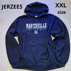 定番US古着 JERZEES × SOFTBALL プルオーバー パーカーXXL