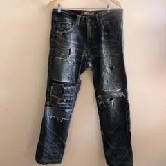 希少　DRIVE JEANS ダメージ加工デニムパンツ  メンズL