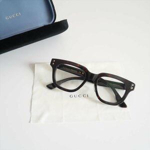 2023AW / AP STUDIO購入品 / GUCCI グッチ / ブラウンフレームアイウエア / 23090587008010 / 2407-0279