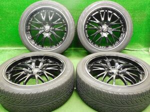 中古 ホイールタイヤ 4本 245/45R20 2017年製 7分山 プレシャス HM3 ラジアル タイヤ ヨコハマタイヤ パラダ スペックX