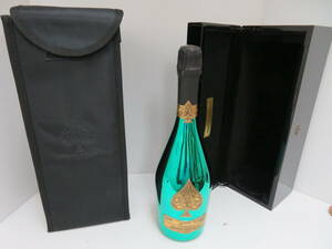 アルマンド　ブリニャック　グリーン　ブリュット　シャンパン　未開栓　750ｍｌ　12.5％　ケース　箱付　Armand　Brignac　Brut