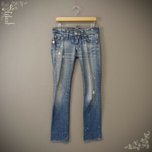 値下☆USED*DSQUARED2/ディースクエアード/36/11号相当/イタリア製ローライズジーンズ/デニムパンツ/デイリー/カジュアル/タウン