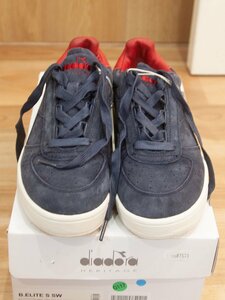 【Diadora Heritage】ディアドラ ヘリテージ B.ELITE S SW カスピアンブルー 25cm 171432-60066【未使用】