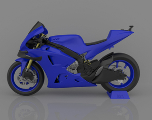 1/12 ヤマハ YZF-M1 2020 MOTOGP 3Dプリントキット 未組立