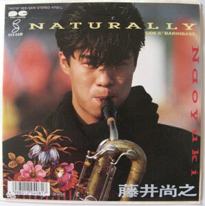 ★EP★藤井尚之★NATURALLY／BARINBASS★チェッカーズ★国内盤