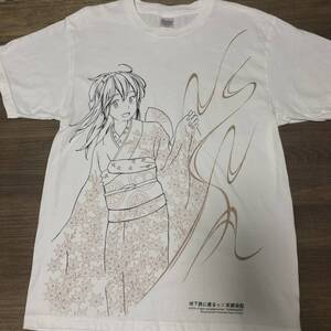 地下鉄に乗るっ 京都染型 Tシャツ