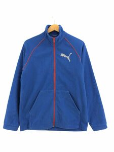 PUMA プーマ ワンポイント トラック ジャケット 160cm 青 ◇■ ☆ dka6 子供服