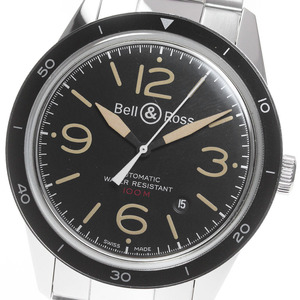 ベル＆ロス Bell＆Ross BR123-92 ヴィンテージ スポーツ ヘリテージ デイト 自動巻き メンズ 良品 _847502