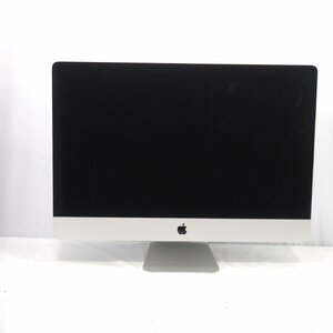 1円～Apple iMac Retina 5K 27インチ 2017 A1419 Core i5-7500 3.4GHz/32GB/SSD121GB+HDD2TB/OS無/動作未確認【同梱不可】