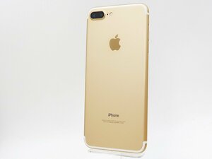 ◇ジャンク【docomo/Apple】iPhone 7 Plus 128GB SIMロック解除済 NN6H2J/A スマートフォン ゴールド