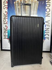 【即決/即納】！希少な縦開きモデル！RIMOWA リモワ SALSA サルサ スーツケース ブラック ダイアルロック 811,70 78L