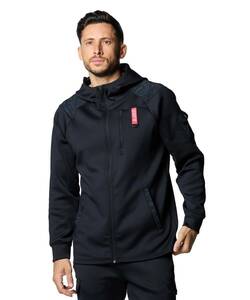 2024年 秋冬モデル 1円～【新品】UNDER ARMOUR　アーマーニット ハイブリッド　上下セット(size：L color：001)