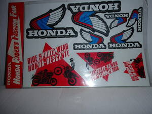 ☆【35年以上前のデカール】☆　HONDA RIDER