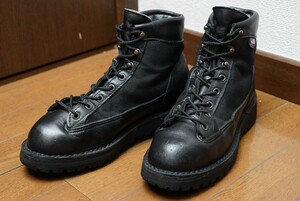 DANNER　ダナーライト　US7　ブラック　黒　　ゴアテックス　ブーツ　31400x