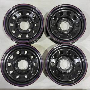 デイトナ ブラック 16-5.5J 5H139.7 -20 TOYO OPEN COUNTRY R/T オープンカントリー 185/85R16 ジムニー オーバーフェンダーサイズ 01-2247