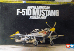 タミヤ/1/72/アメリカ空軍ノースアメリカンＦ-51Ｄ戦闘機/朝鮮戦争仕様/未組立品