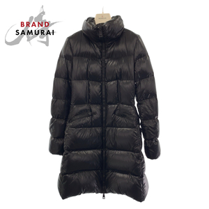 美品 MONCLER モンクレール ジャスミナム サイズ0 ブラック 黒 ナイロン jasminum giubbotto ダウンジャケット ダウンコート 407721