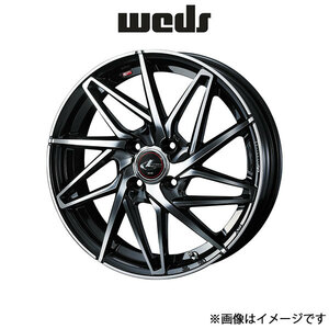 ウェッズ レオニス IT アルミホイール 4本 シャトル GK8/GK9/GP7/GP8 17インチ パールブラック/ミラーカット 0040586 WEDS LEONIS IT