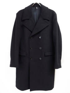 DIOR HOMME WOOL CASHMERE DOUBLE BREASTED COAT MEN 48 ディオールオム ウール カシミヤ ダブルブレスト チェスター コート