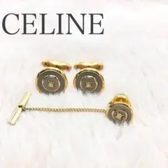 CELINE セリーヌ ネクタイピン カフス トリオンフ 美品