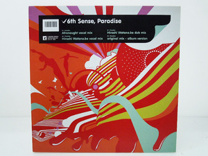 6th Sense / Paradise 12inch レコード Hiroshi Watanabe Joint Records 2003年 F