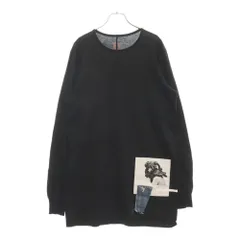 DRKSHDW (ダークシャドウ) Long Sleeve Level Patch Tee レベルパッチ長袖Tシャツ DU17S5260-RNPAT1 ブラック