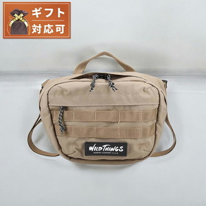 ワイルドシングス WILD THINGS ショルダーバッグ WT-380-3005-BEIGE メンズ BEIGE