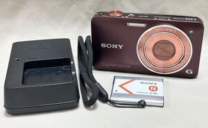 1円〜 ◆ ソニー SONY Cyber-Shot DSC-WX5 / Sony Lens G / デジカメ コンパクトデジタルカメラ / サイバーショット / 通電確認済