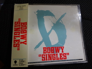 BOOWY★SINGLES★帯付CD