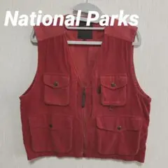 【一点物】National Parksコーデュロイワークベスト