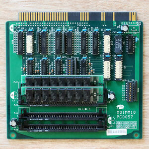 X68000 XSIMM10 PC0057 8MB SIMM 増設メモリボード TSR 東京システムリサーチ 動作確認済