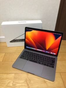 《1円スタート》Macbook Pro 2017 13-inch スペースグレイ corei5 2.3ghz メモリ8gb ssd256gb A1708 95823