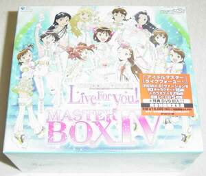 THE IDOLM@STER MASTER BOX IV 4 Live For You! 限定 未開封