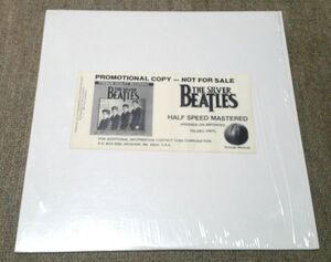 輸入盤1LP：SILVER BEATLES/HALF SPEED MASTERED (DECCA TAPES)/ORANGE RECORDS (TOBE CORPORATION)/PROMOTIONAL COPY-NOT FOR SALE/NO.23