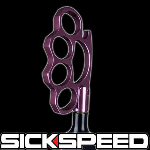 SICKSPEED シフトノブ ピンク メリケン USDM JDM シックスピート 汎用 AT MT メリケンサック スパイク