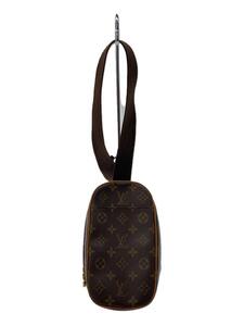 LOUIS VUITTON◆ポシェット・ガンジュ_モノグラム・キャンバス_BRW/PVC/BRW/総柄