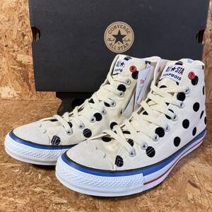 CONVERSE ALL STAR FRAPBOIS US9.5 28cm WHITE コラボ 別注 限定 コンバース オールスター フラボア ドット 水玉 ハイカット