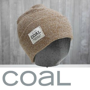 【新品:送料無料】20 COAL UNIFORM ビーニー Light Brown Marl コール ニット帽