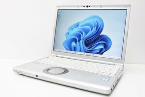 1円スタート ノートパソコン Windows11 Panasonic レッツノート CF-SV7 メモリ8GB 第8世代 Core i5 SSD256GB Windows10 12.1 カメラ