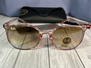 レイバン　Ray-Ban　未使用　サングラス　ブラウン　ピンクスケルトン