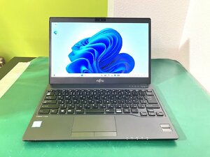 【埼玉発送】【動作確認済】FUJITSU / LIFEBOOK U938/S /i5-8350U CPU @ 1.70GHz 1.90 GHz / 4GB / SSD128GB / Windows11Pro