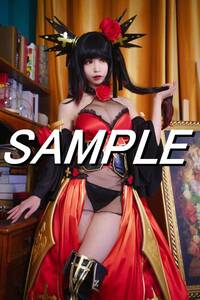 【CP-206　デート・ア・ライブ　時崎狂三　06】　L判写真10枚 海外コスプレ Cosplay photo 10sheets DATE A LIVE