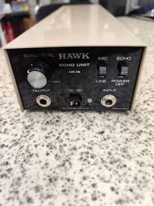 ②　極上品 奇跡の掘り出し物？　HAWK ECHO UNIT HR-12 エコーユニット　動作未確認