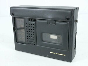 【ト足】 marantz マランツ PMD430 ポータブル カセットレコーダー カセットデッキ デンスケ CAZ01CHH25