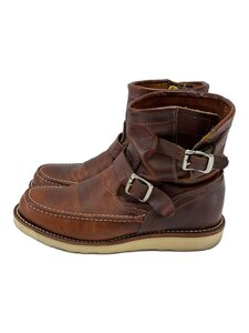 CHIPPEWA◆チペワ/1901M08/HIGHLANDER BOOTS/エンジニアブーツ/US7.5/ブラウン//