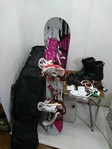 送料無料C57295 BXB ROLLIC /K2 スノーボードブーツ ROLLIC PINK 157cm バインディング BURTON ブーツ K2 サイズ28.0cm