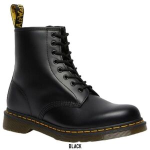 ※訳あり アウトレット Dr.Martens(ドクターマーチン)ショートブーツ レースアップ 8ホール 11822006 BLACK UK3(22.0cm)